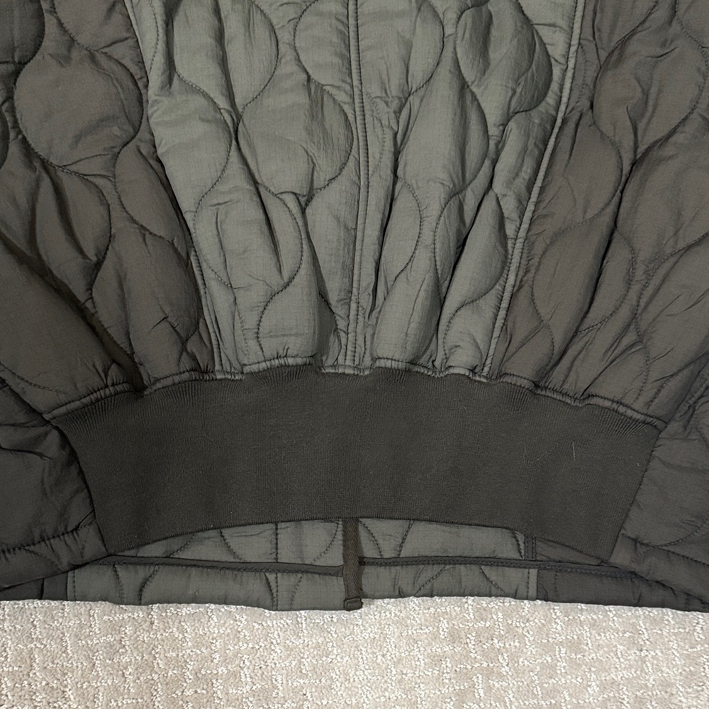 Zara Quilted Green Jacket - Picture 6 of 7